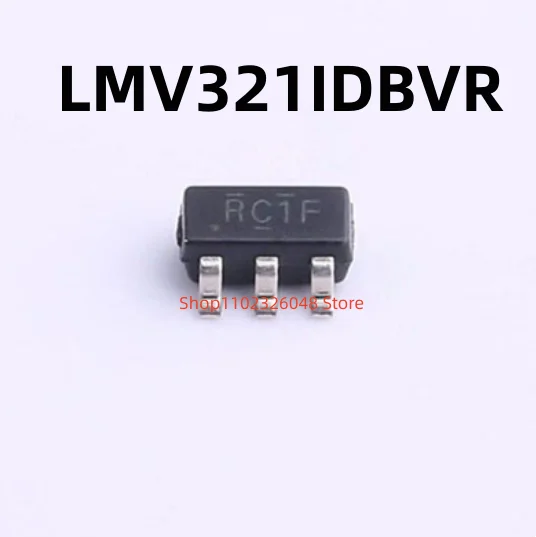 100PCS  LMV321IDBVR LMV321IDBVt S RC1F  RC1*  Sot-23-5    IN STOCK