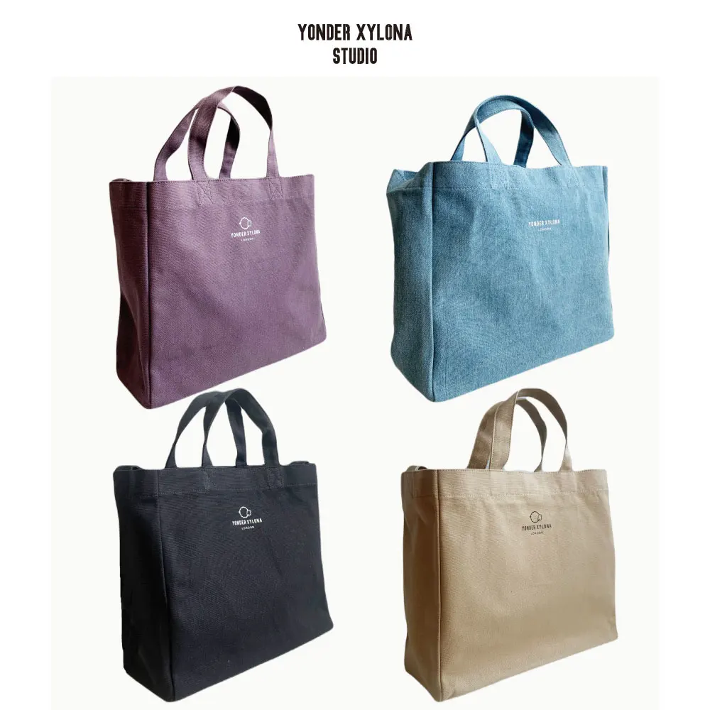 2022 New Summer Casual Workwear Style Canvas Tote Bag Fashion Ivy Style Shoulder Bag Daily Unisex Design Amekaji Gym Bag