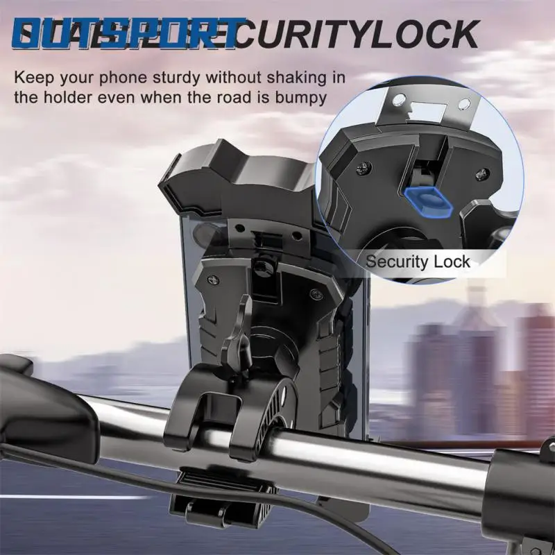 

Универсальная опора для телефона, противоударные гибкие навигационные стойки, медный кронштейн для мотоцикла, оборудование для верховой езды, прочное оборудование из АБС-пластика