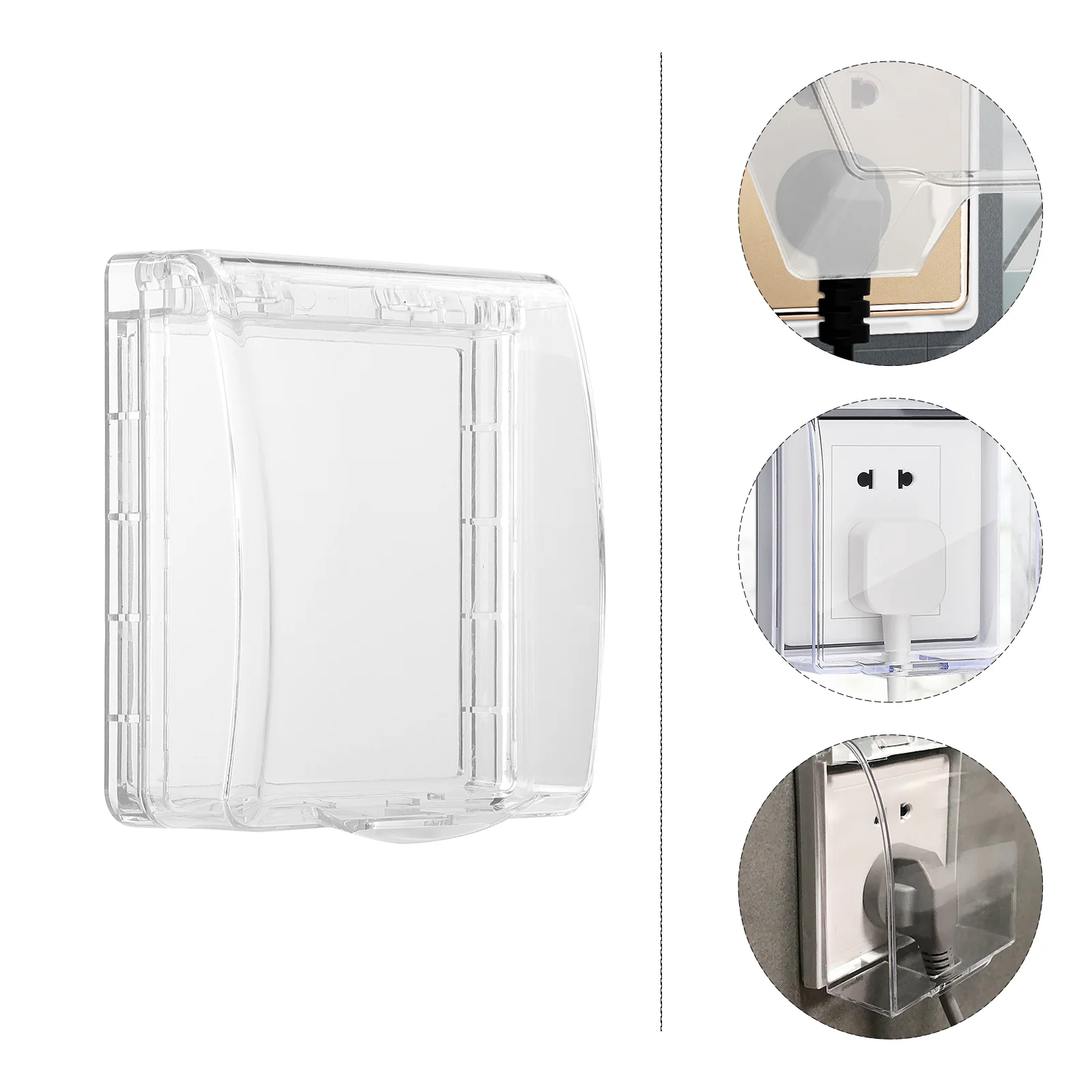 

Socket Cover Box Plug Covers Switch Protector Receptacle Outlet Outdoor Waterproof Weatherproof Baby Wall Electrical Lockable