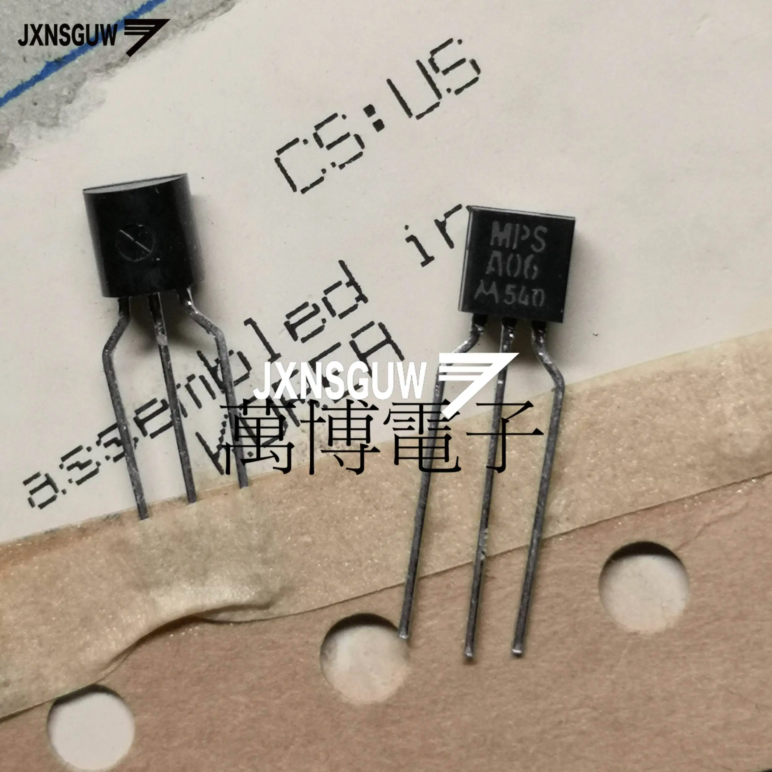 

10PCS NEW Original MOT MPSA06 TO-92 Transistor A06 Audio Power Amplifier MPSA63 Triode Taping