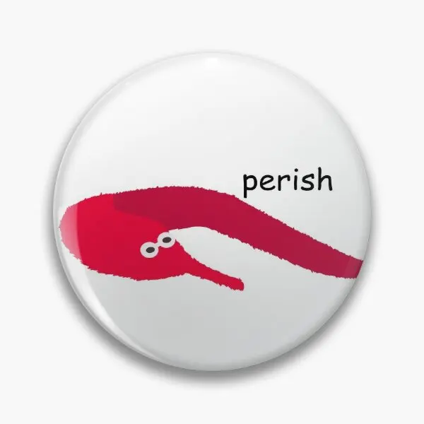 

Perish Worm On A String, мягкая булавка для кнопки, металлический значок для влюбленных шляп, забавный подарок для женщин, креативное ювелирное издели...
