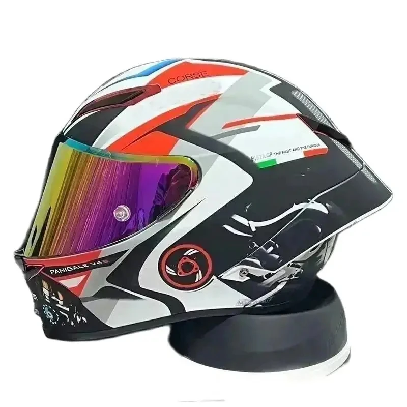 Мотоциклетный шлем на все лицо Sun Moon pista GPRR гоночный для мотокросса