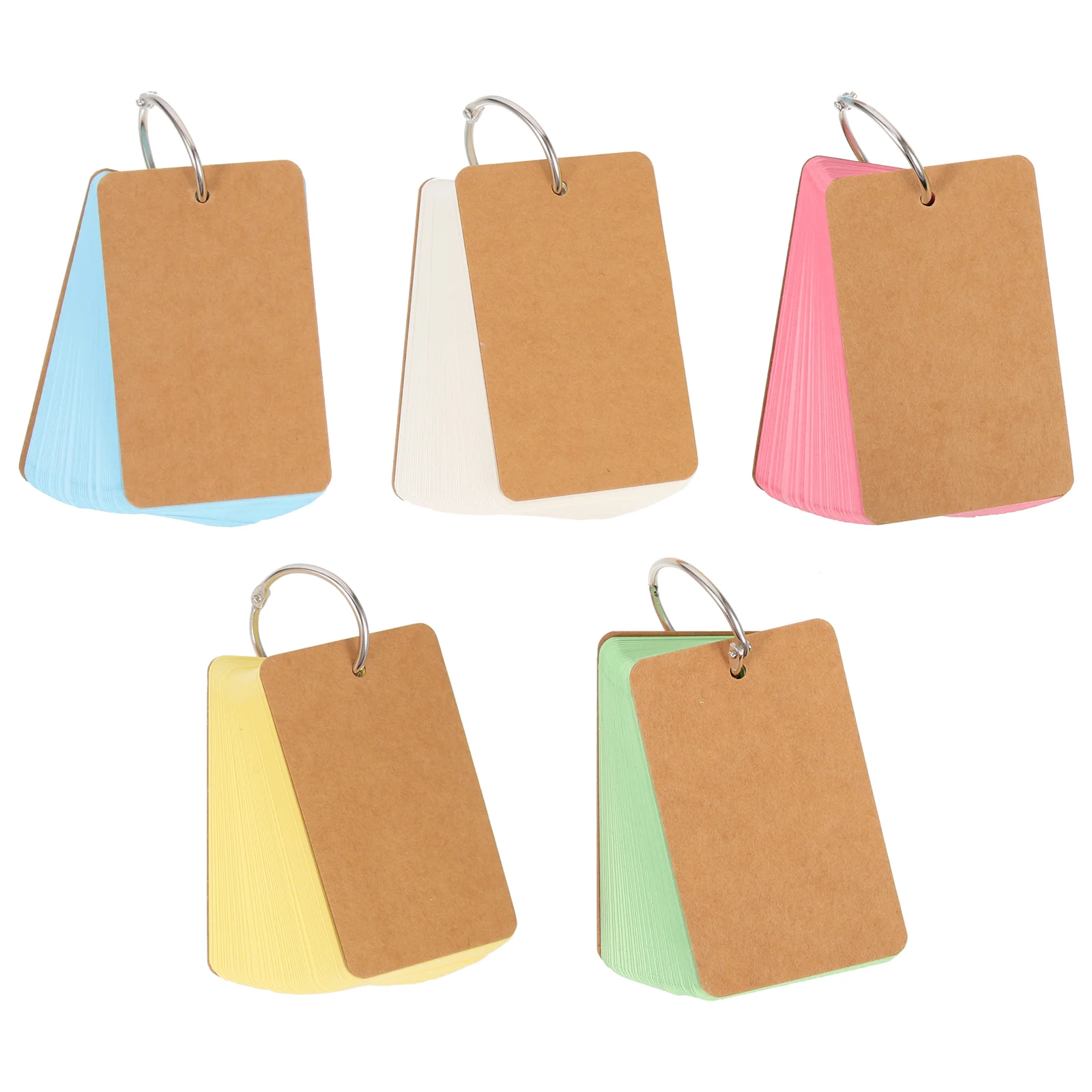 

Blank Flashcardsflash Note Study Mini Paper Elementary Teachersessentials Classroom Notebook Coloredpocket Portable Notebooks
