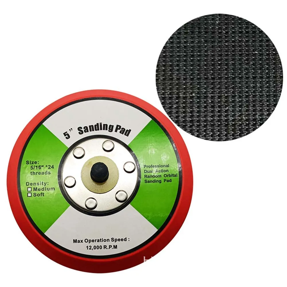 

5\\\\\\\" 125mm DA Polish Polishing Plate Backing Plate Hook And Loop Das6 Guild 5/16\\\\\\\" For Furniture Artificial Stone