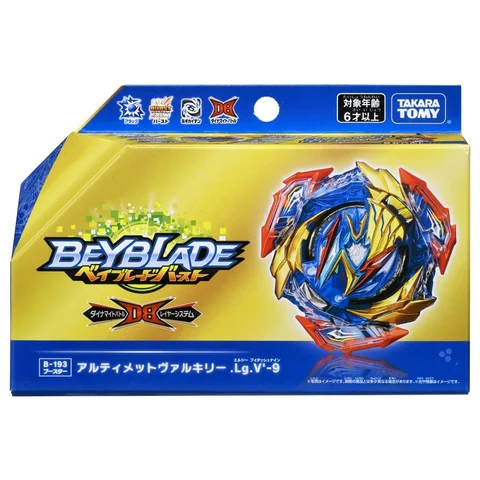 Оригинальный Takara Tomy Beyblade Burst DB B193 Booster Ultimate Valkyrie.Lg.V'-9