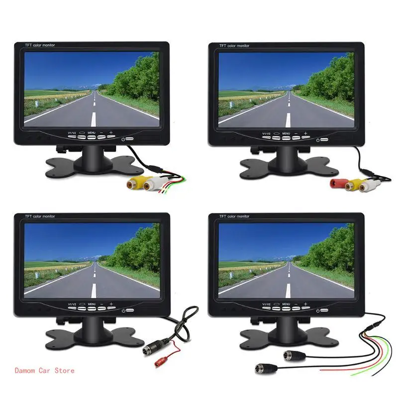 

Car 7inch Screen For Rear View Reverse Camera TFT LCD Display for HD Dig