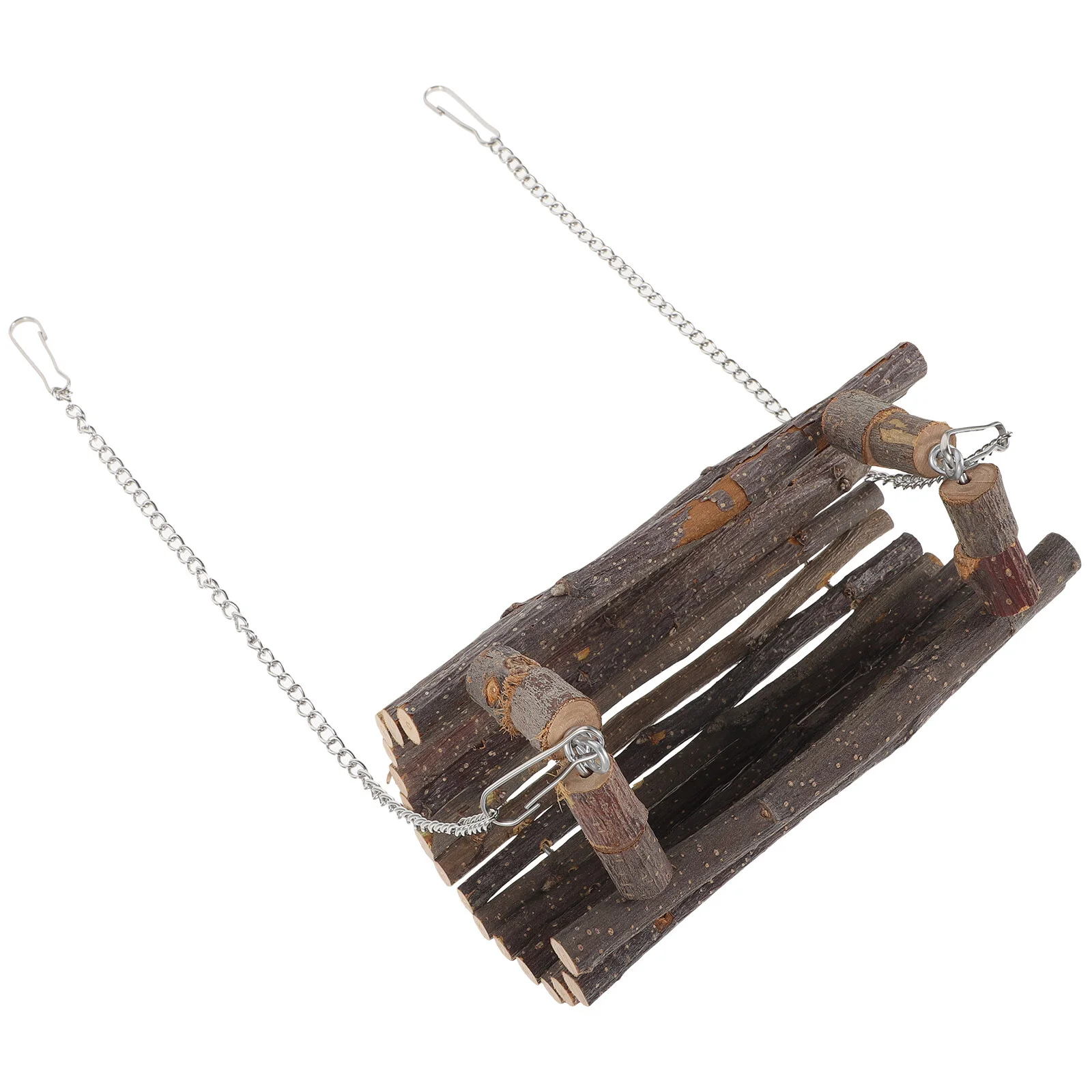 

Hamster Swing Toy Chinchilla Wooden Syrian Guinea Decorative Funny Apple Branch Toys Perch