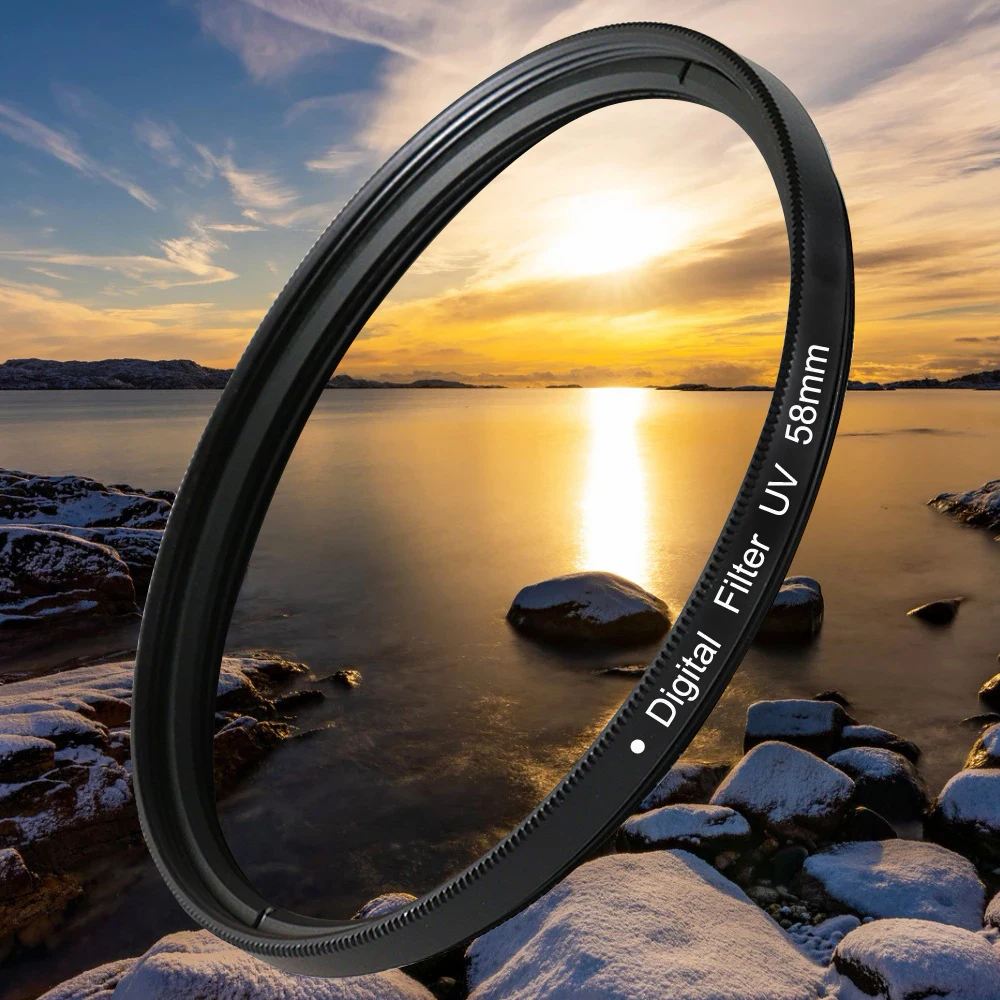 

25 46 49 52 58 62 67 72 77 105mm Lens UV Digital Filter Lens Protector for Canon Nikon DSLR SLR Photography Camera Accessories