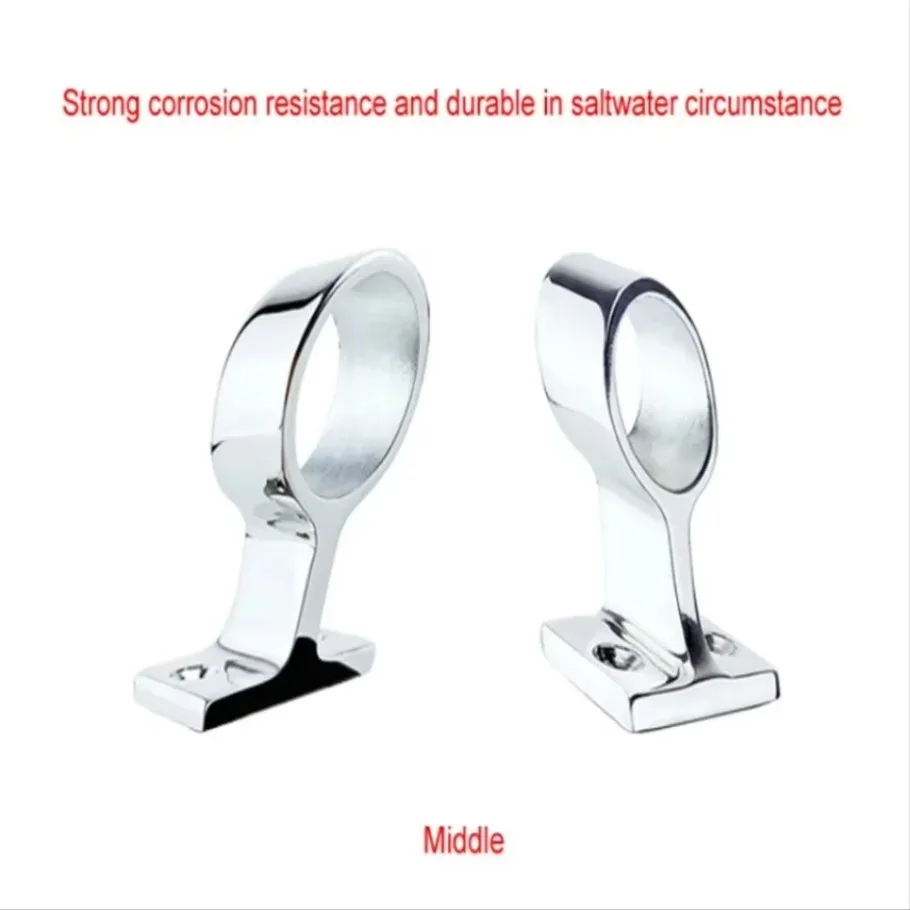 25 мм угол из нержавеющей стали 316 фитинг для поручней лодки опорный кронштейн