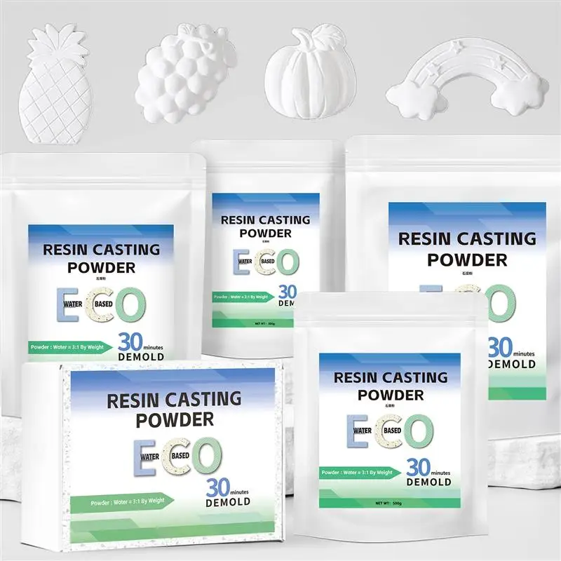 Гипсовый кукольный материал для рукоделия gesso 300/500 г изготовления формы