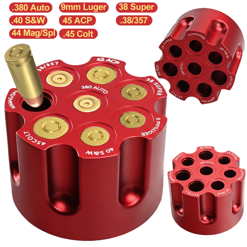 Фото Тактический измеритель загрузки патронов для перезарядки: .380 Auto, 9mm Luger, .38 Super, .40 S&W, .45 ACP, .38/.357, .44 Mag/Spl, .45 Colt №1