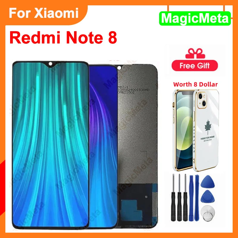 

6,3 "Оригинальный дисплей для Xiaomi Redmi Note 8, ЖК-дисплей, сенсорный экран, дигитайзер в сборе для Redmi Note8, ЖК-дисплей, запасные части
