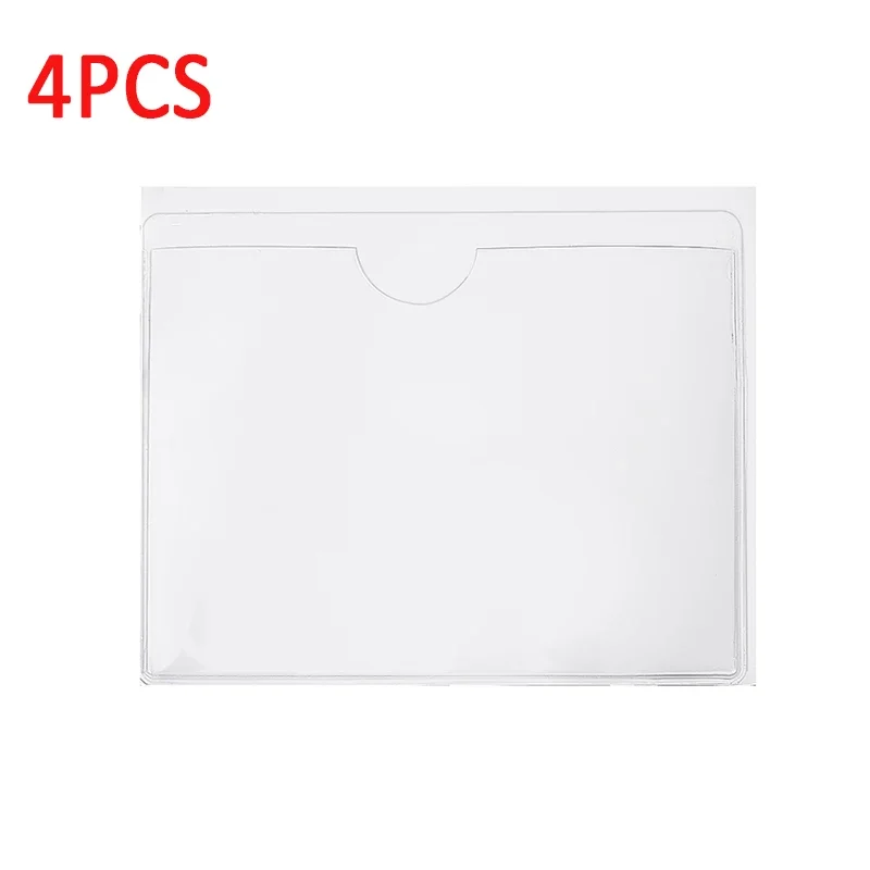 

Обложка для карт, пластиковая самоклеящаяся лобовое стекло, прозрачный держатель для карт, органайзер, крышка, этикетка для карт, карманная наклейка для автомобиля