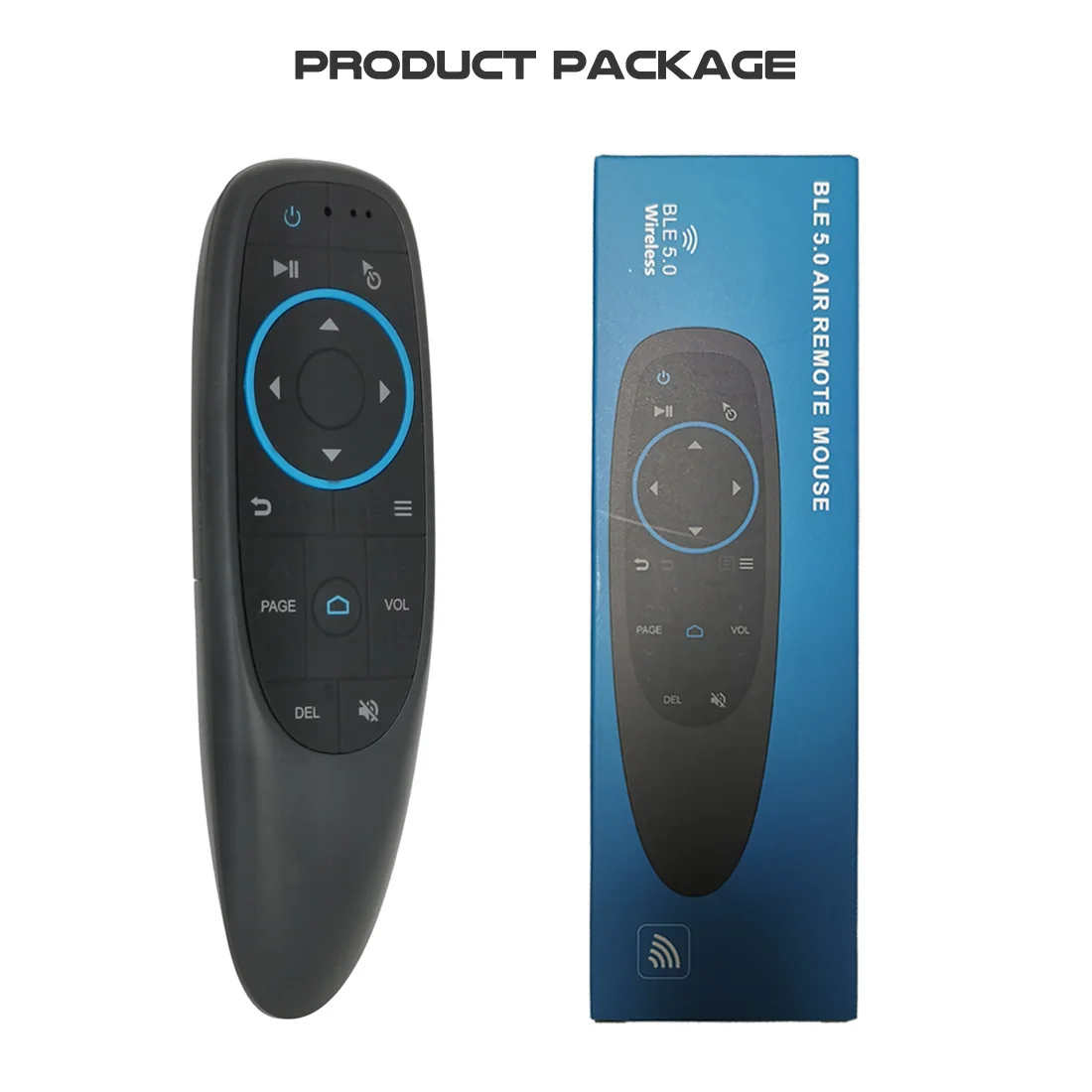 

G10Bts Air Mouse Ir Learning Gyroscope Bluetooth Wireless Infrared Remote Control for Android Tv Box Powerpoint Presenter G10