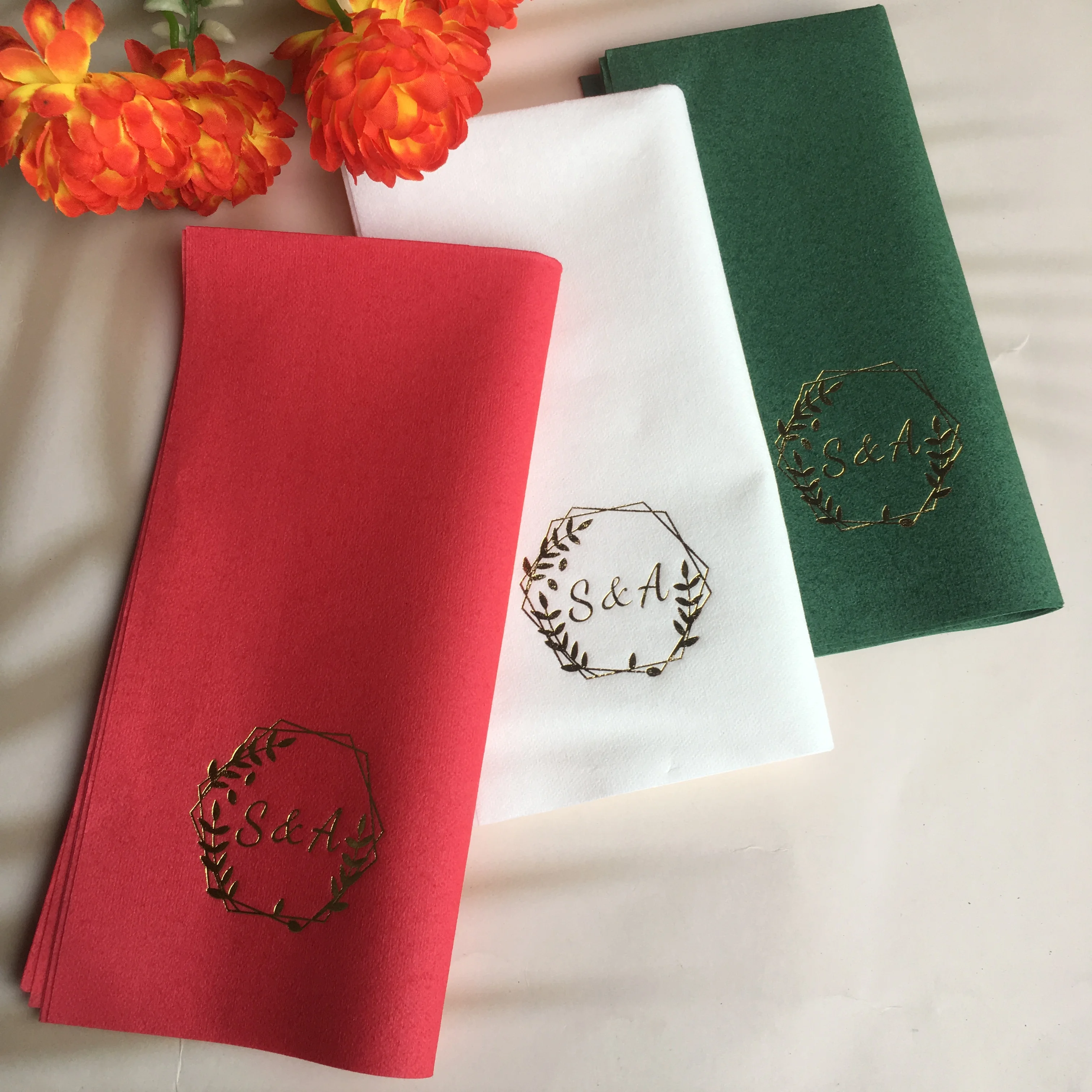 Personalized napkins,napkins, serwetki, Bedruckte Servietten, Hochzeit, custom Napkins, Wedding napkins, Monogram Napkins