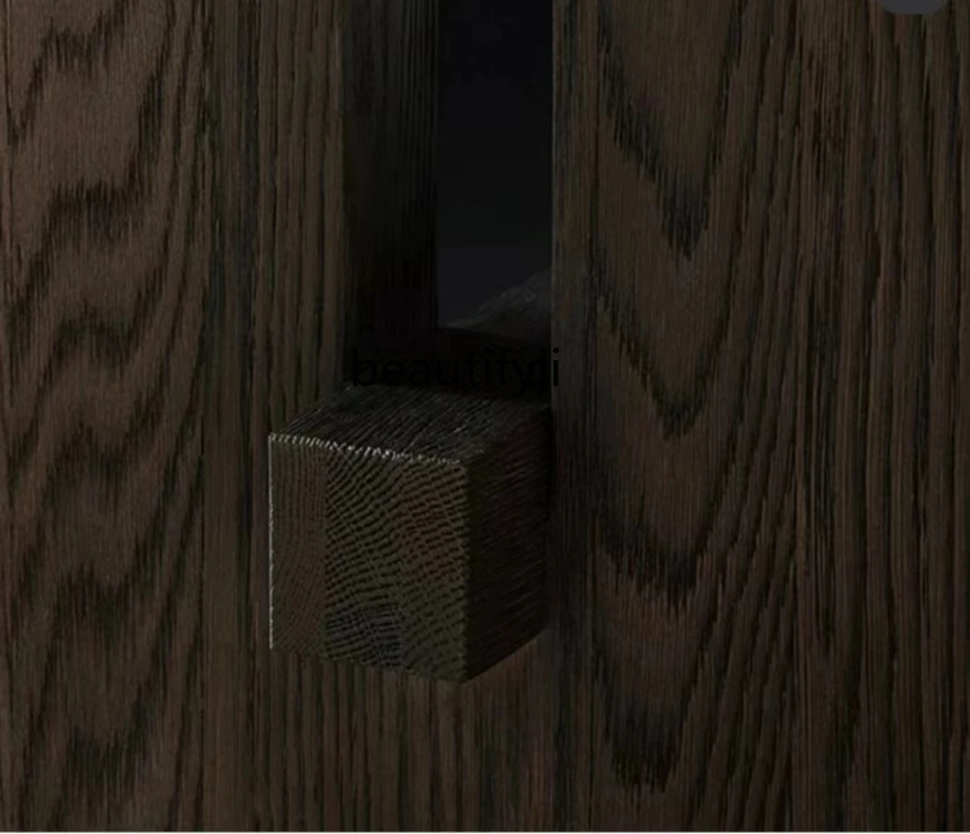 Обеденный стол из цельного дерева в стиле ретро Miji большой письменный