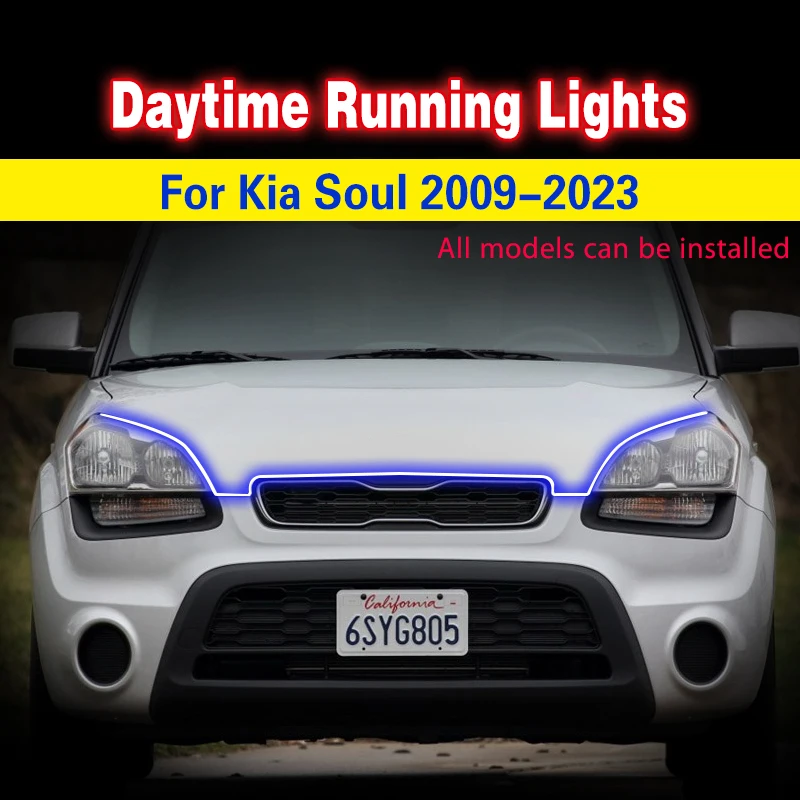 

Светодиодный ные ходовые огни для KIA Soul 2009-2023, 1 шт.
