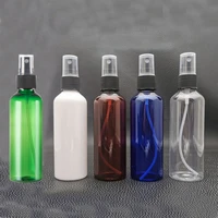 5pcs 60ml 5 color available refillable plastic bottle black pump sprayerplastic portable spray perfume bottle