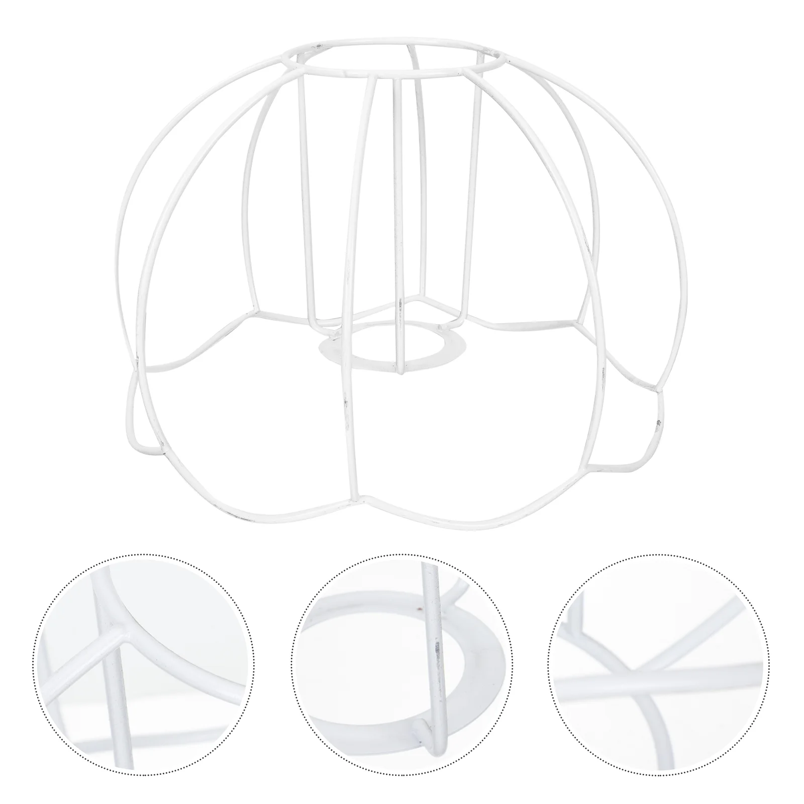 

Lamp Shade Ring 8.5 Inch Table Light Cage Guard Diy Ring Lamp Shade Guard