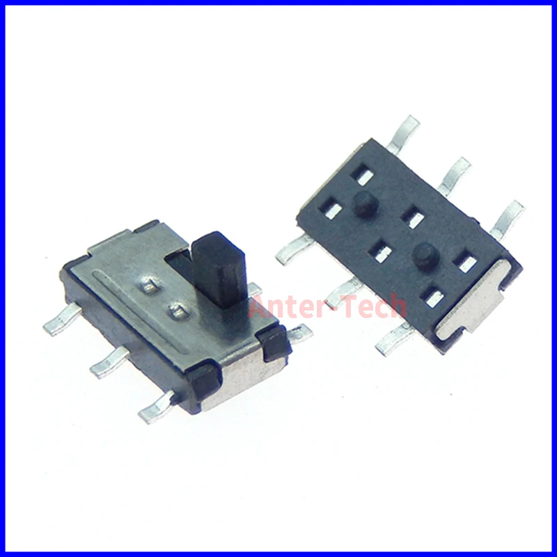 10 шт. переключатель со смайликом и шестью контактами двухпозиционный