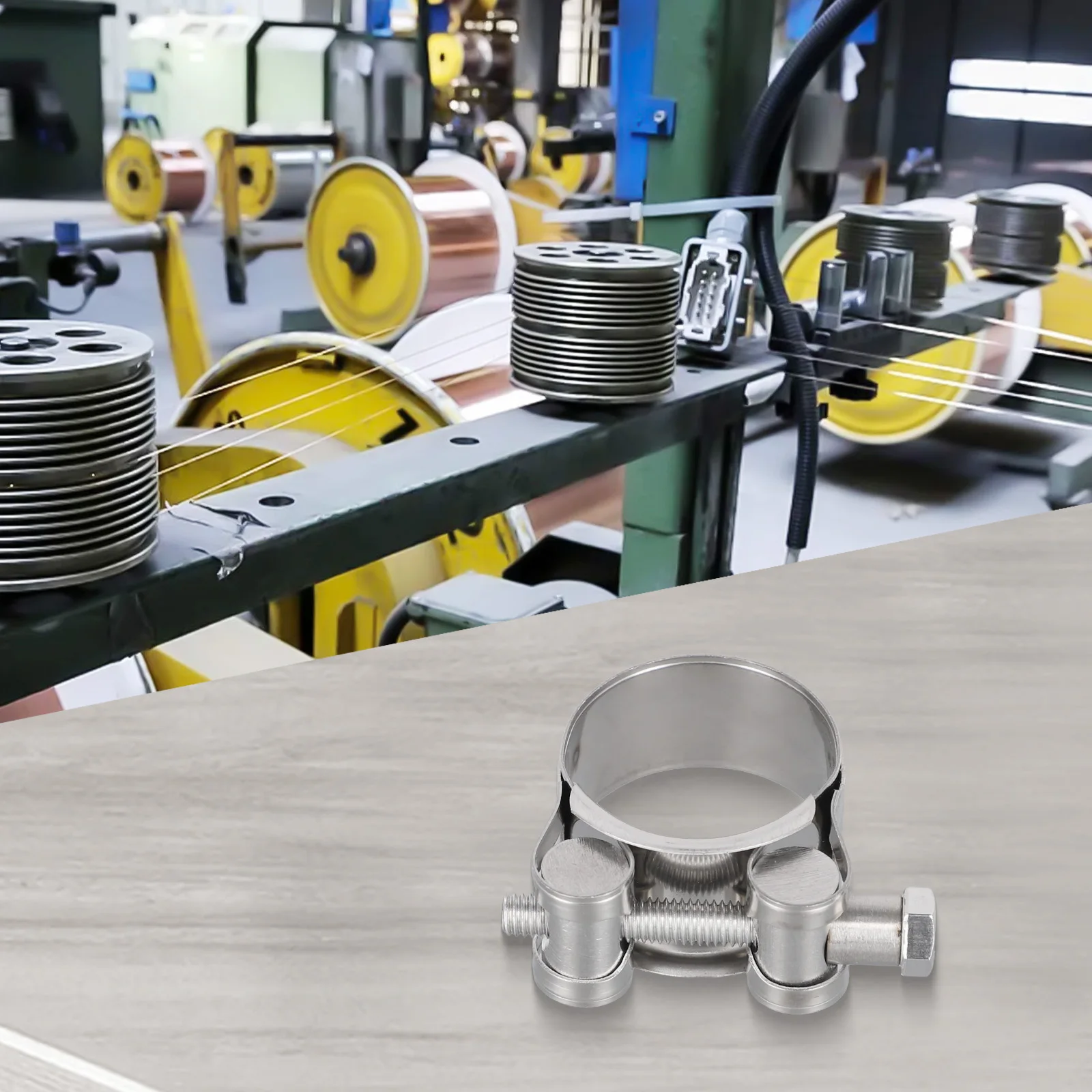 1 шт. хомут из нержавеющей стали сверхмощный Т-образный болт вентиляционный тип