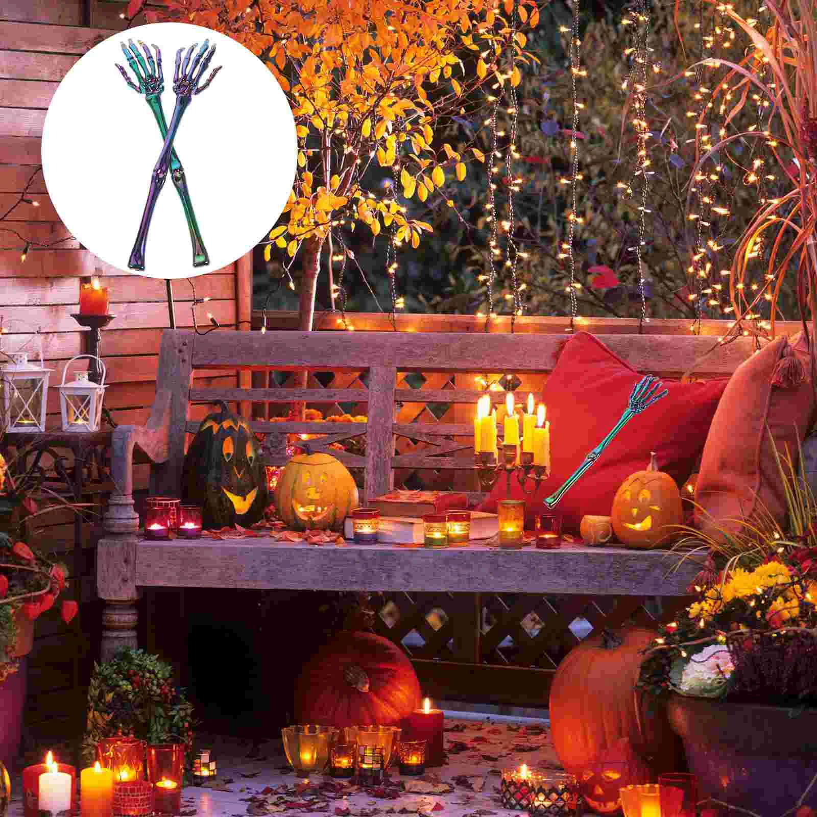 

Haunted House Decoration Realistic Hands Model Houses Layout Props Halloween