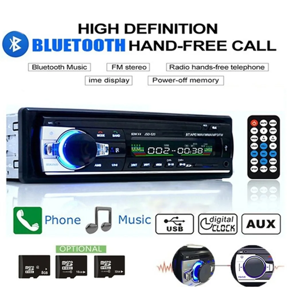 

Support USB/SD/MMC Card Reader Car Radio 2.5'' Screen Treble 2.5\\'\\' Screen 24V Bluetooth Built-in Digital
