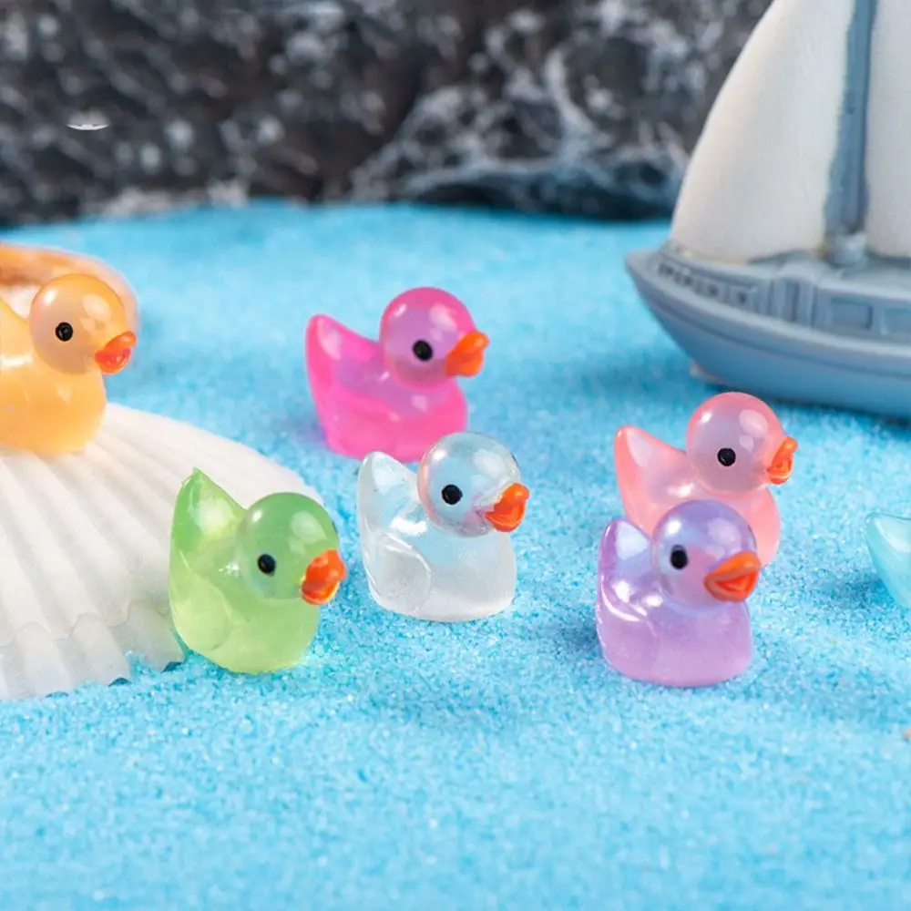 

Микро-пейзаж, трехмерная полимерная поделка, искусственная утка, маленькое украшение, кукла-подвеска в виде животного