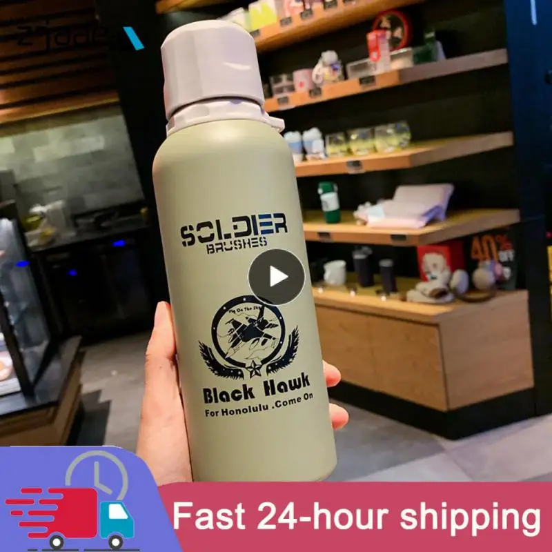 

Anti-fall Vacuum Flask Rust Proof Leak Proof Insulation Cup Stainless Steel Portable Sports Bottle Safe Water Cup Double Wall