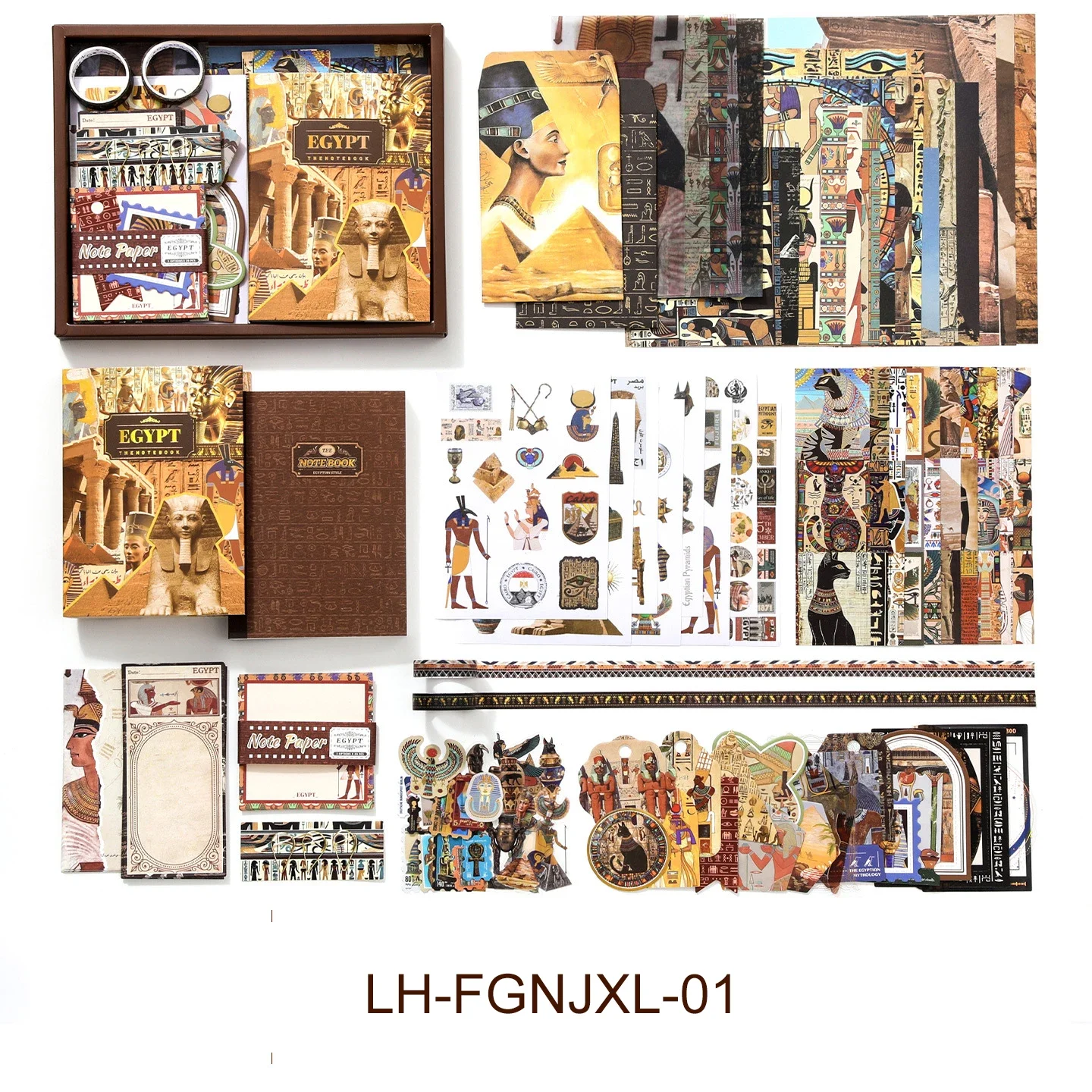 

Jianwu винтажный блокнот египетский пейзаж