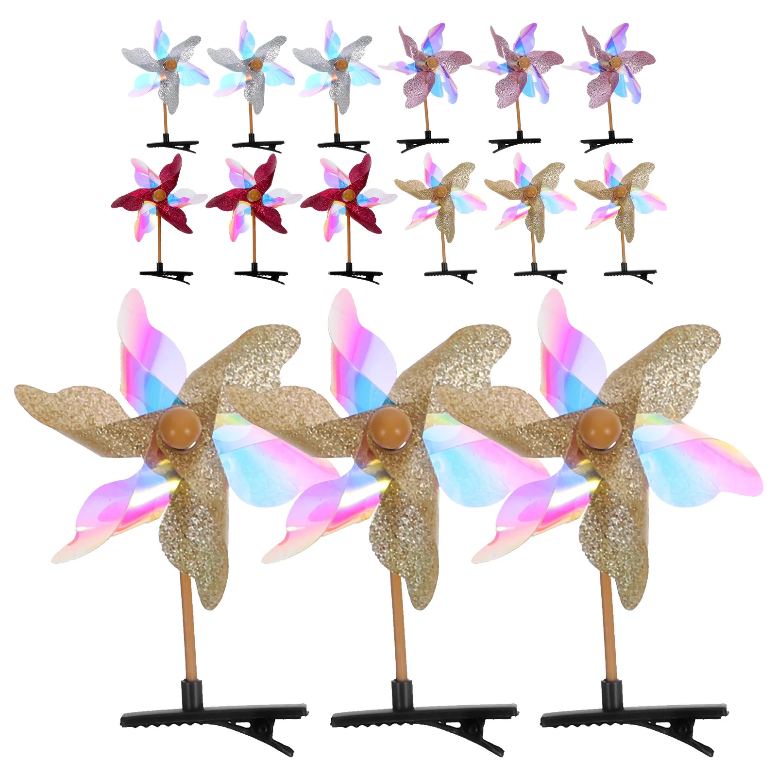 

24 шт., заколки для волос для девочек