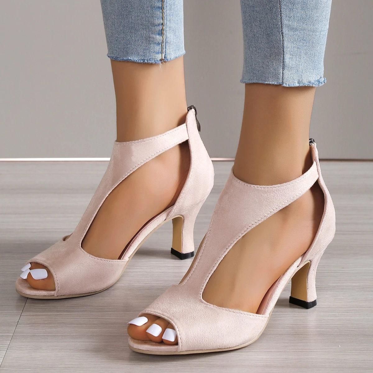

Summer Women Linen Plain Wedge Sandals Bohemian Handmade Ladies Casual Comfortable Espadrilles Platform Pumps Shoes Heels