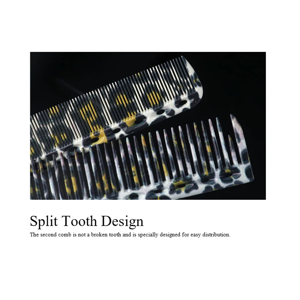 Профессиональная парикмахерская расческа набор из 5 антистатических запутанных