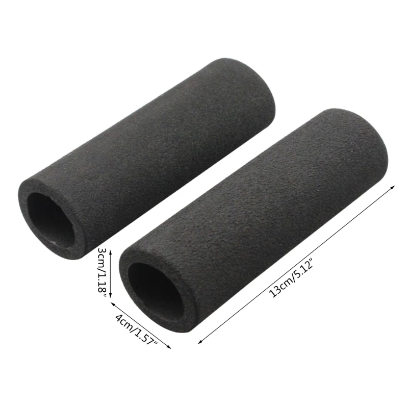 

2 шт. ручки для велосипеда, Нескользящие губки на руль велосипеда, сменные велосипедные ручки универсальные H8WE