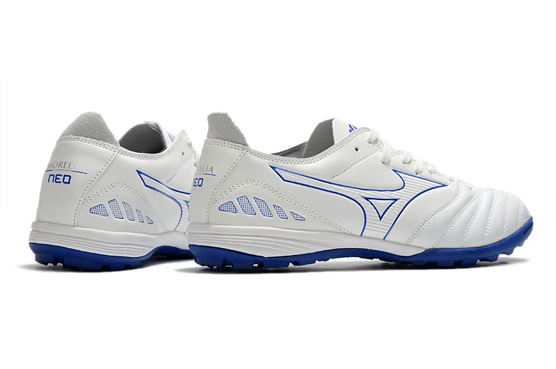 Authentic Mizuno Creation MORELIA NEO III PRO AS Men's Shoes Sneakers Mizuno Outdoor Sports Shoes White/Blue Size Eur 40-45