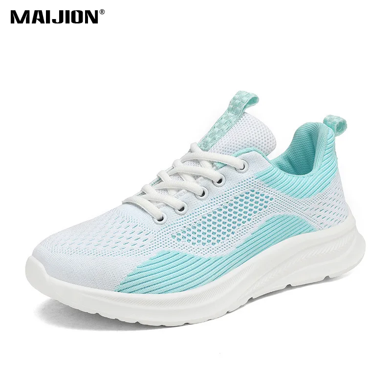 Fashion Women Running Sneakers Lightweight Breathable Mesh Leisure Shoes Ladies Sneakers Outdoor Sports Footwear Size 35-41