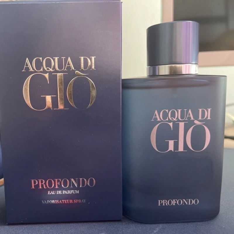 

Hot Brand Cologne Men Acqua Di Gio Profondo Blue GIO Long Lasting Fragrance Body Spray Perfumes Originales Para Hombre