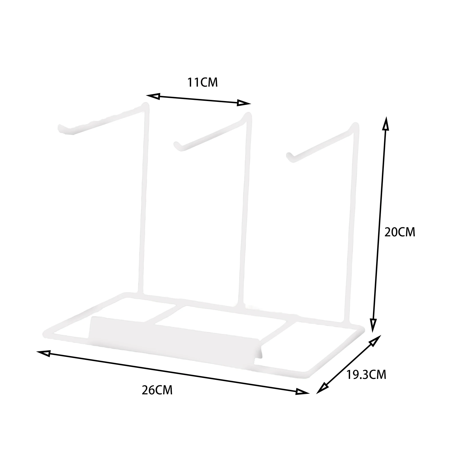 

Металлический настольный органайзер для украшений