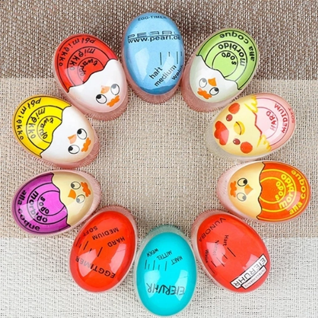 

3pcs/set Kitchen Timing Artifact Cartoon Color-changing Hot Spring Egg Candy Heart Poached Heart Egg Boiled Egg Timer
