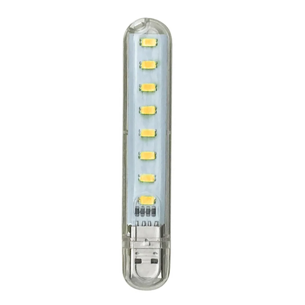 

Home For Computer Flexible Night Light Mobile Power Plastic USB LED Lamp Small Laptops Bedroom Energy Saving Office Lighting