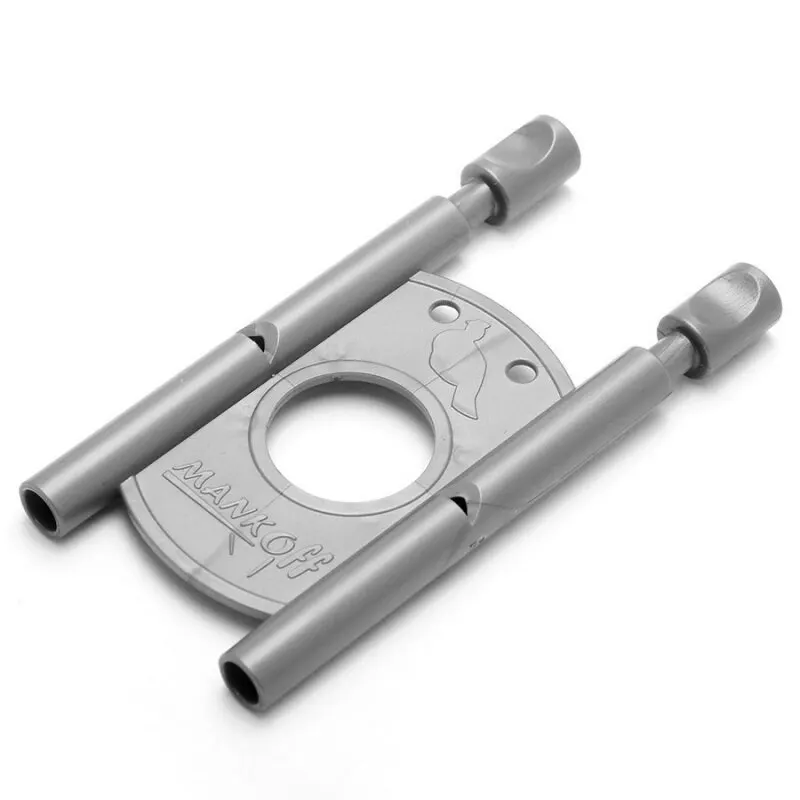 Манок Mankoff на рябчика двойной пластик цвет серый |