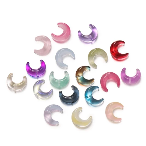 Хрустальные бусины Луна Чехия 10 шт