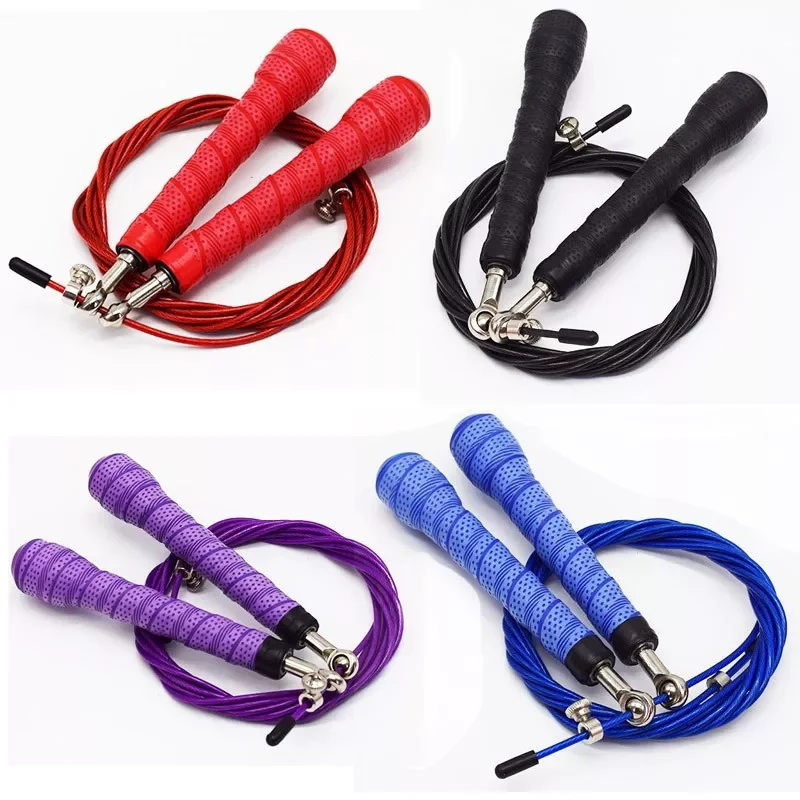 New in Speed Jump Rope Crossfit Excercise and Fitness Workout Equipments Skipping Foot Unisex Kids Fitness Workout Equipments fr
