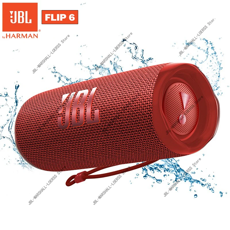 

JBL Flip 6 Portable Wireless Bluetooth Speaker Original FLIP6 IPX7 Waterproof Outdoor Stereo Bass Music Tweeter Speakers Vs F5