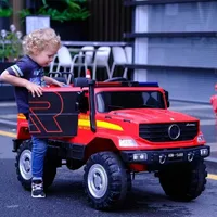 Children Electric Car Truck Four Wheeled Off-road Baby Riding Outdoor Toys Two-seater Game Adults Ride on Vehicles Cars for Kids