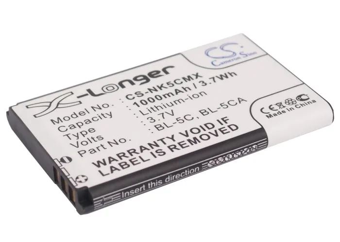 

Cameron Sino Barcode Scanner Replacement Li-ion Battery 1000mAh For Wintec Z650, Z660, Z710 Free Tools