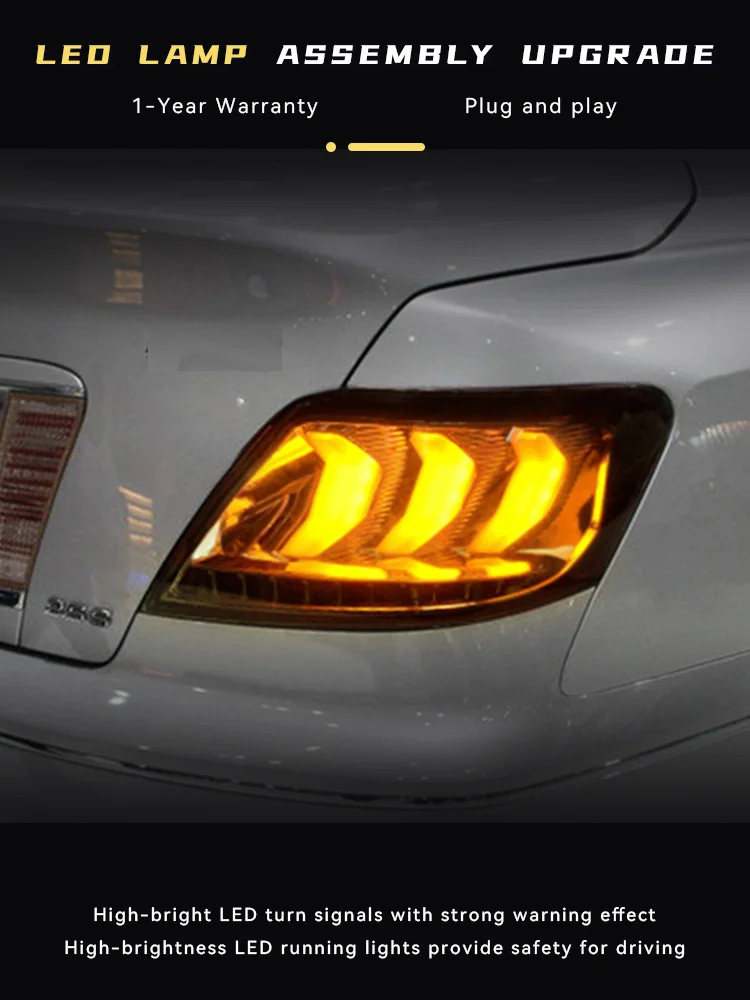 Автомобильные фары для Toyota Mark X Reiz задний фонарь 2005-2009 новый дизайн обновление