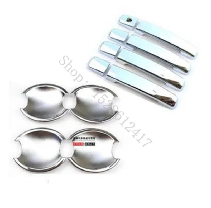 

For Nissan Qashqai J10 2008-2015 ABS Chrome Door Handle Bowl Door handle Protective covering Cover Trim car accessories Styling
