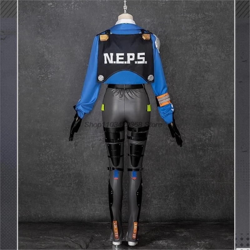 Костюм для косплея Чжу Юань парик зоны Zenless униформа расследований по закону